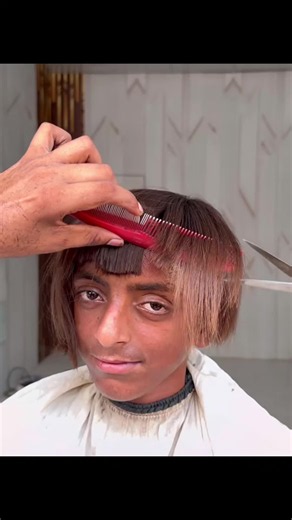 Silkiest Long Hair Transformation..#barber #hair #hairstyle #haircut #asmr