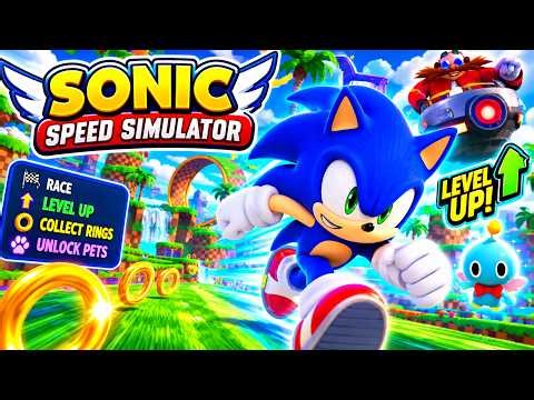 💙⚡ SONIC SPEED SIMULATOR! 🦔💨 |