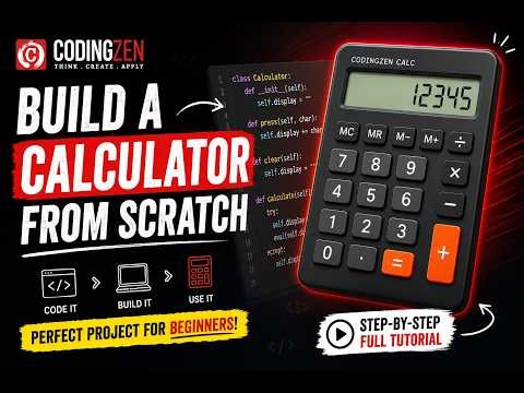 . How to Build a Calculator Using Python | Beginner Project (Step-by-Step)