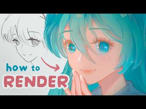 How I Render | Full Digital Art Process