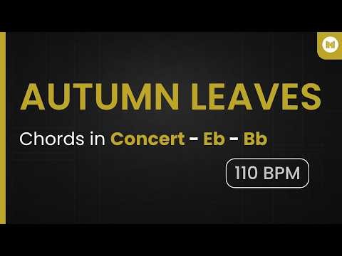 Autumn Leaves – Backing Track for Jazz Improvisation | E Minor, 110 BPM