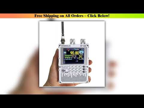 New DP-666 TEF6686 Radio High Sensitivity Full Band FM AM LW MW SW Shortwave ESP32 RDS 2.8 inch