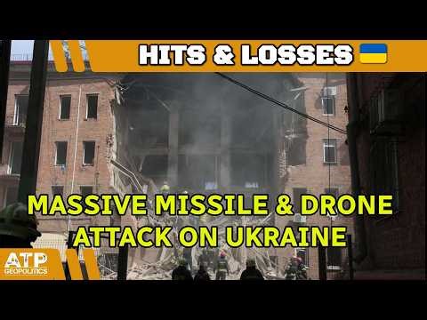 Massive Drone/Missile Attack on 🇺🇦; 🇺🇦 Strike 1800km into 🇷🇺 | Ukraine War News Update 20260425