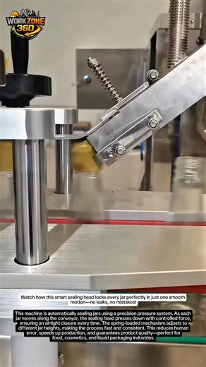 This Machine Instantly Seals Jars in Seconds… So Satisfying 🤯