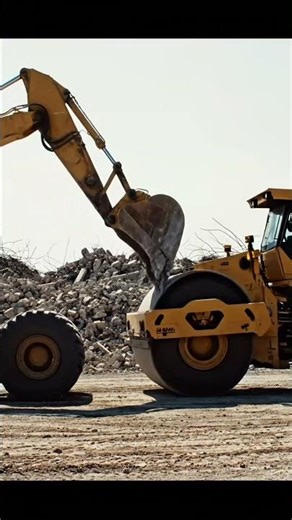 Epic Construction Site EXPLOSION! 💥 Heavy Machinery Crash