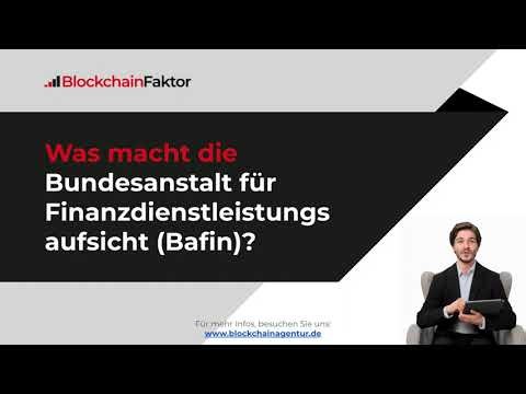 Was macht die Bundesanstalt für Finanzdienstleistungsaufsicht (Bafin)?