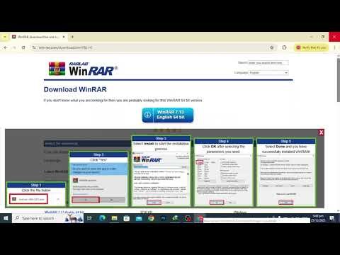 WinRAR free Download Method or Install WinRAR