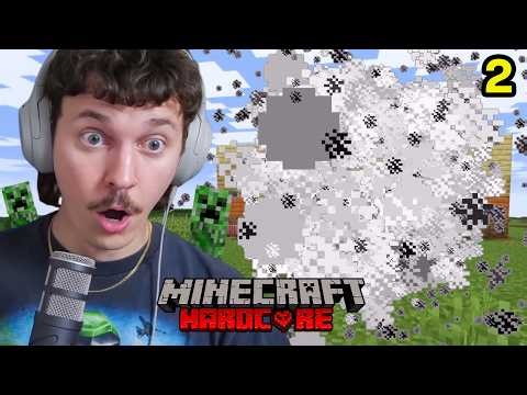 Creeper Exploded My New House (Minecraft Hardcore)