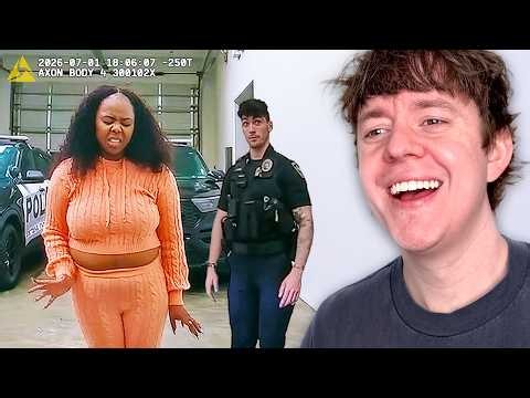 Officers Try Not To Laugh During DUI Investigation