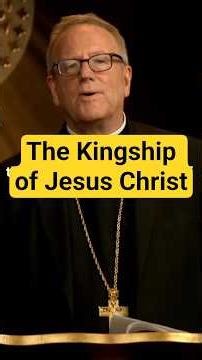 The Kingship of Jesus Christ - Bishop Barron #David #faith #love #life #shorts #jesus #prayer #day