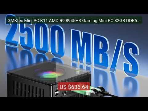 GMKtec Mini PC K11 AMD R9 8945HS Gaming Mini PC 32GB DDR5 1TB SSD C... — Top Rated 2026 | Buy Now!