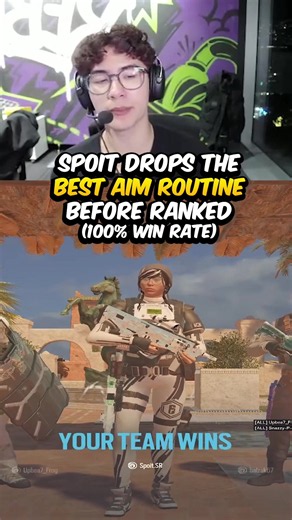 Spoit’s Aim Warm Up Is 100% WinRate