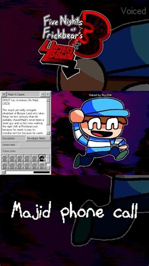 Five Nights At Frickbear's 3: Majid Phone Call (Modded) #frickbears3 #fnaf