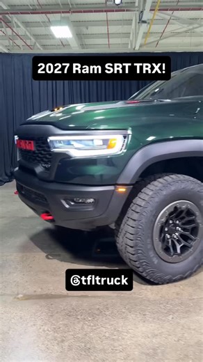 The Fast Lane Truck on Instagram: "Whoa! Check out the new 777 HP @ramtrucks #trx #srt #hellcat"