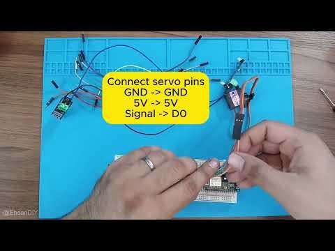 Remote Servo Control Using ESP8266 & RS485 (Long-Distance Analog Transmission!)