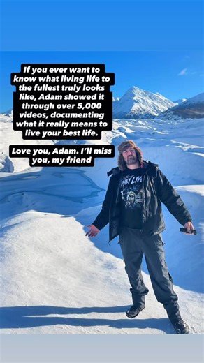 Nathan Darienzo on Instagram: "Adam was truly one of the best people I’ve ever met in my life, and my heart mourns for his family, friends, and anybody who ever had the honor of meeting him. The vlog will never be over. I love you Adam the Woo❤️ #adamthewoo"