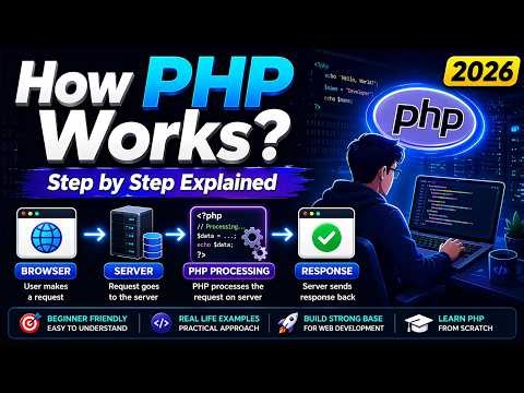 PHP Working Explained for Beginners | How PHP Runs on Server in 2026