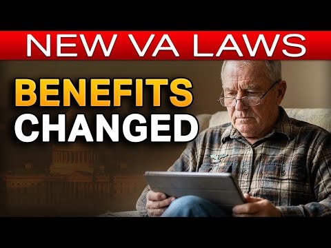 14 New VA Laws Are Reshaping Benefits in 2025–2026 (Most Veterans Haven’t Heard This)