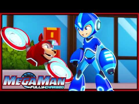 Brave Robo-Pup Saves The City! | Mega Man: Fully Charged | Full Episodes!