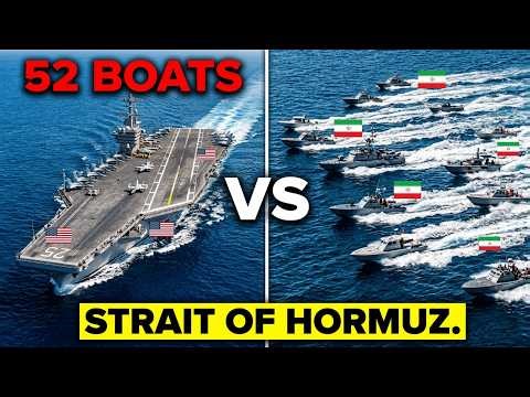 52 Iranian Boats vs. USS Ronald Reagan : The Fatal Mistake