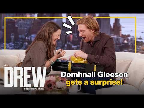 Drew Barrymore Surprises Domhnall Gleeson with a Gift from His Childhood | The Drew Barrymore Show