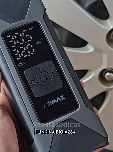 Esse é o Melhor Mini Compressor de Ar Portátil que já Testei, Asmax T10