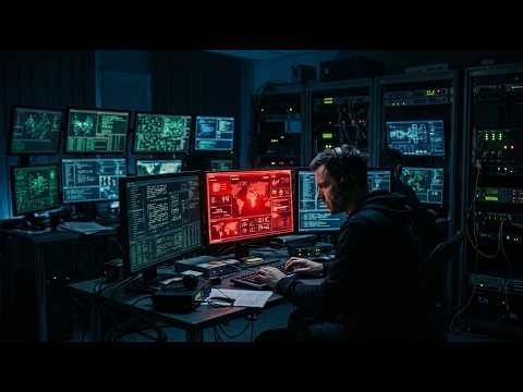 Hidden Signal | Tech Suspense Background Music | Dark Ambient | No Copyright | Royalty Free