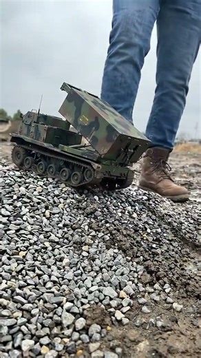 Most Realistic RC Military Tank Ever Made #RC #Military #Shorts