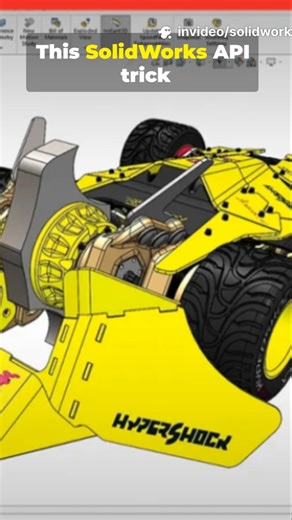 👉 Learn SOLIDWORKS API 60 Seconds | Udemy Course Explained 🚀 #solidworks #trending #solidworksapi