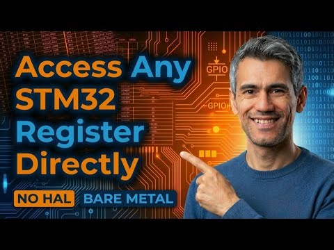 Directly Access ANY STM32 Register Using This Simple Method