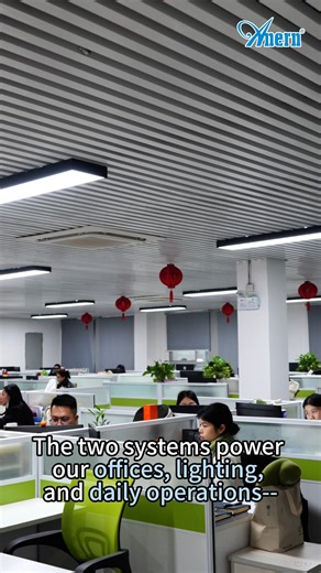 ⚡ 6KW & 12KW Off-Grid Solar System ❓ Power outages❓ Rising energy costs❓ Unstable grids No worries — Anern's reliable solar solution handles them all. 💪☀ In our offices, our 6KW & 12KW off-grid systems run smoothly, delivering stable power for daily loads, even without grid support. 👉 Watch how the system runs in real conditions. #SolarTech #solarpower #EnergyStorage #pvsystem #solarbusiness #greenenergy #renewableenergy | Anern Industry Group Limited Solar Energy System