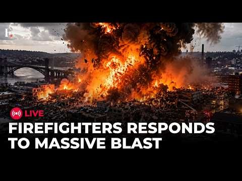 BREAKING LIVE: Massive Explosion at Toledo Industrial Facility | Multiple Fire Departments Responds