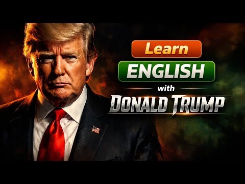 Learn English with Donald Trump, President of the United States| Listen and improve your vocabulary