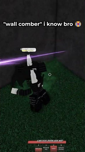 bro didnt like wall combo 😭 #roblox #thestrongestbattlegrounds