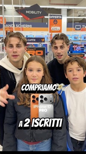 COMPRIAMO iPhone 17 PRO a 2 nostri ISCRITTI💸