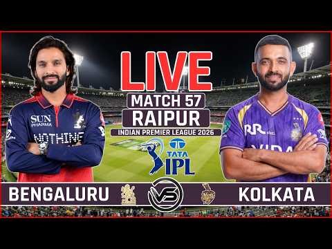 IPL Live: Royal Challengers Bengaluru vs Kolkata Knight Riders Live | RCB vs KKR Live | RCB Innings