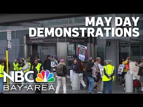 Thousands rally in Bay Area May Day demonstrations