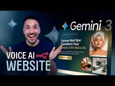 Build & Sell Voice AI Websites to Businesses (Gemini 3 + n8n)