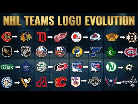 Evolution of Every NHL Team's Logo | 1917-2025