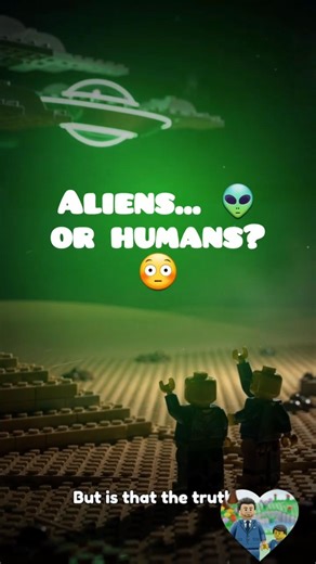 🧱🌈 The GREAT LEGO ADVENTURE🚨 Aliens… or humans? 😳 Are Aliens Real ? 💀 ✨ ReyAyan's Brickland