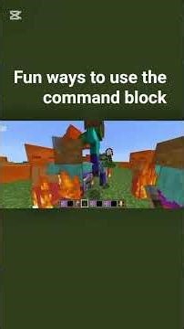 fun ways to use the command block