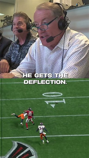🗣️ House call for the Broncos! #preseason #highlights #interception #broadcast