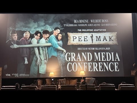 Peemak Grand Media Conference | Bea Binene | Wilbert Ross