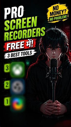 FREE Screen Recorders for Low-End PC 🔥 #ScreenRecorder #shorts