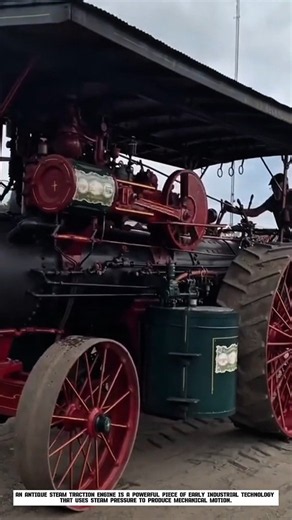 How Antique Steam Traction Engines Worked!