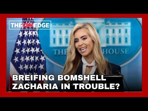 Trump's New Press Secretary in Trouble? Zacharia's 15-Minute Briefing Sparks Storm | CNN TV