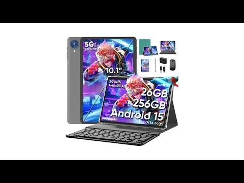 Review: 10” Android 15 Tablet 2026 | 26GB RAM, 2TB Expand, Keyboard Bundle