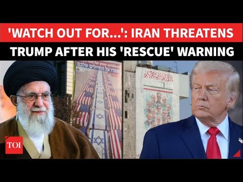 'Watch Out For Your...': Iran Unveils 'Threat Banners' Against U.S After Trump's BIG Warning | Watch