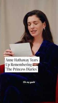 Anne Hathaway Cries Over 'The Princess Diaries'