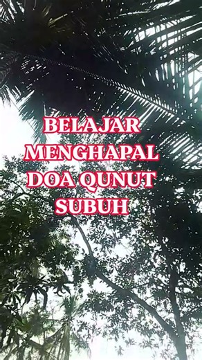 DOA QUNUT SUBUH @BaladSuntuk#doaqunut #fypシ